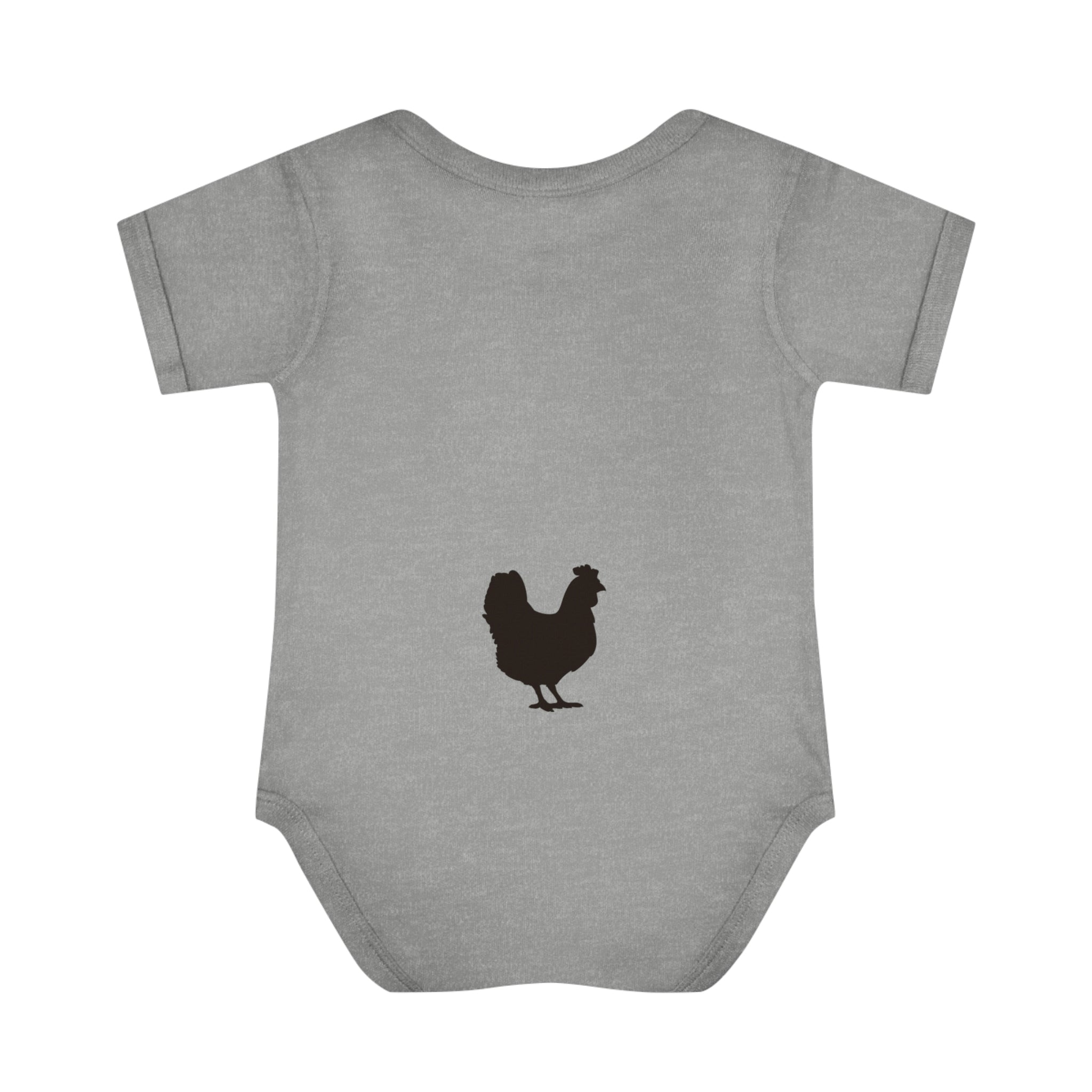 Guess what chicken top butt baby outfit